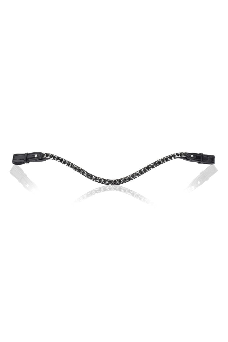 Elegant Browband, ebony