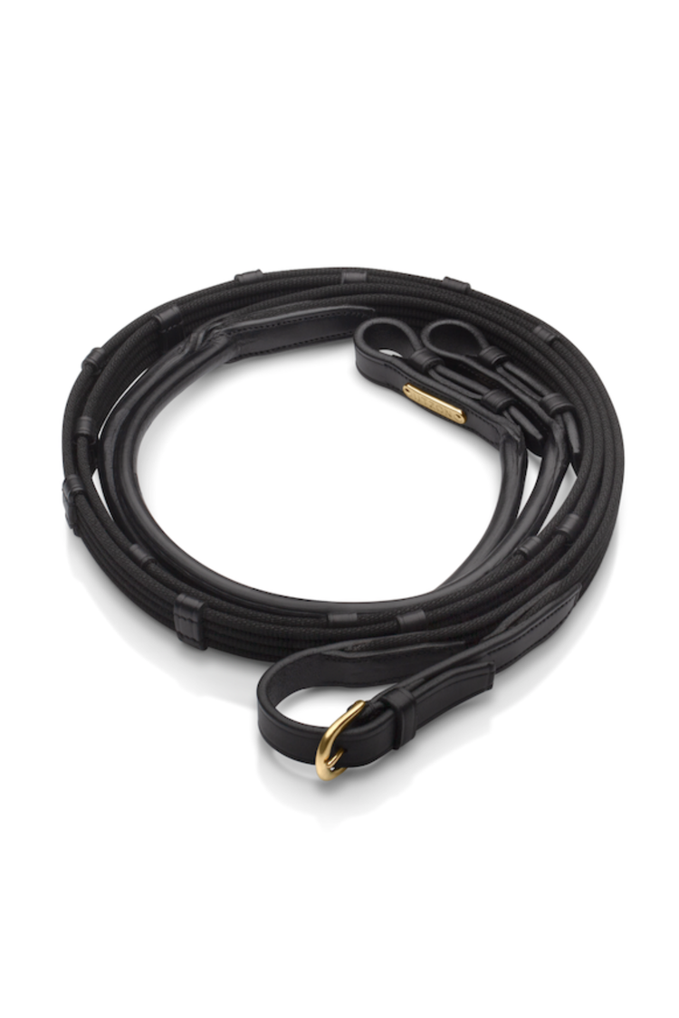 Rolled reins with web