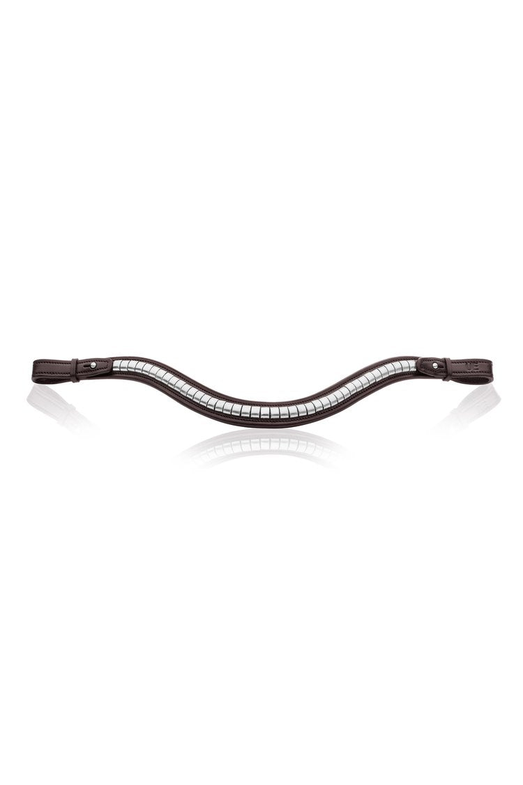 Browband with clinchers