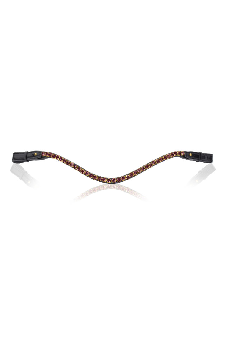 Elegant Browband, siam, Valentines Edition