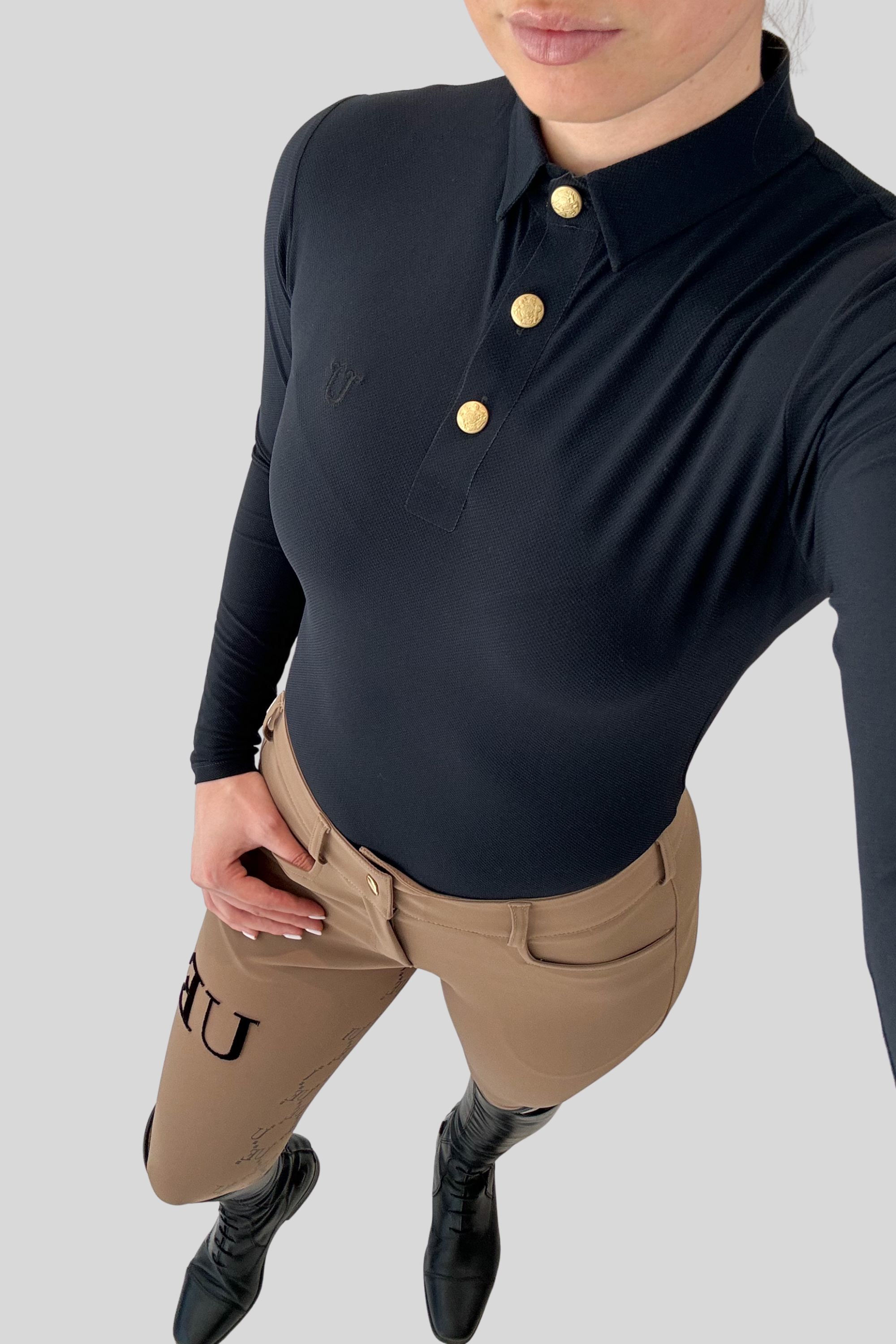Long Sleeve Polo