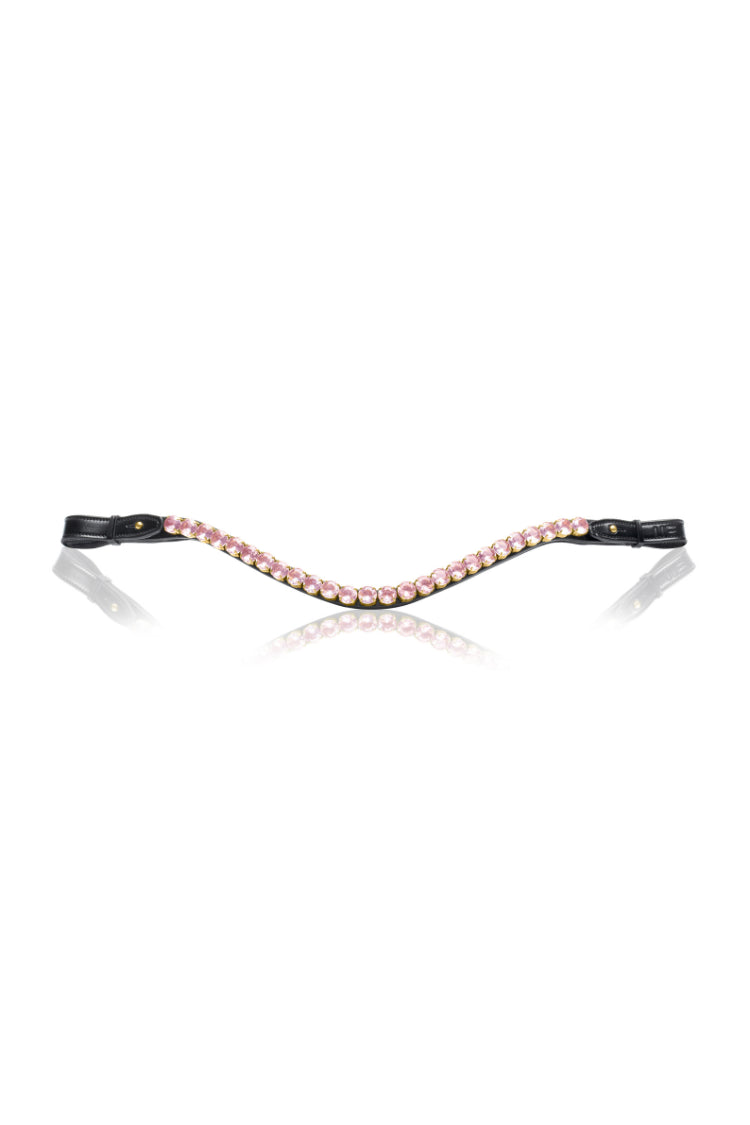 Empire Browband, pink shadow