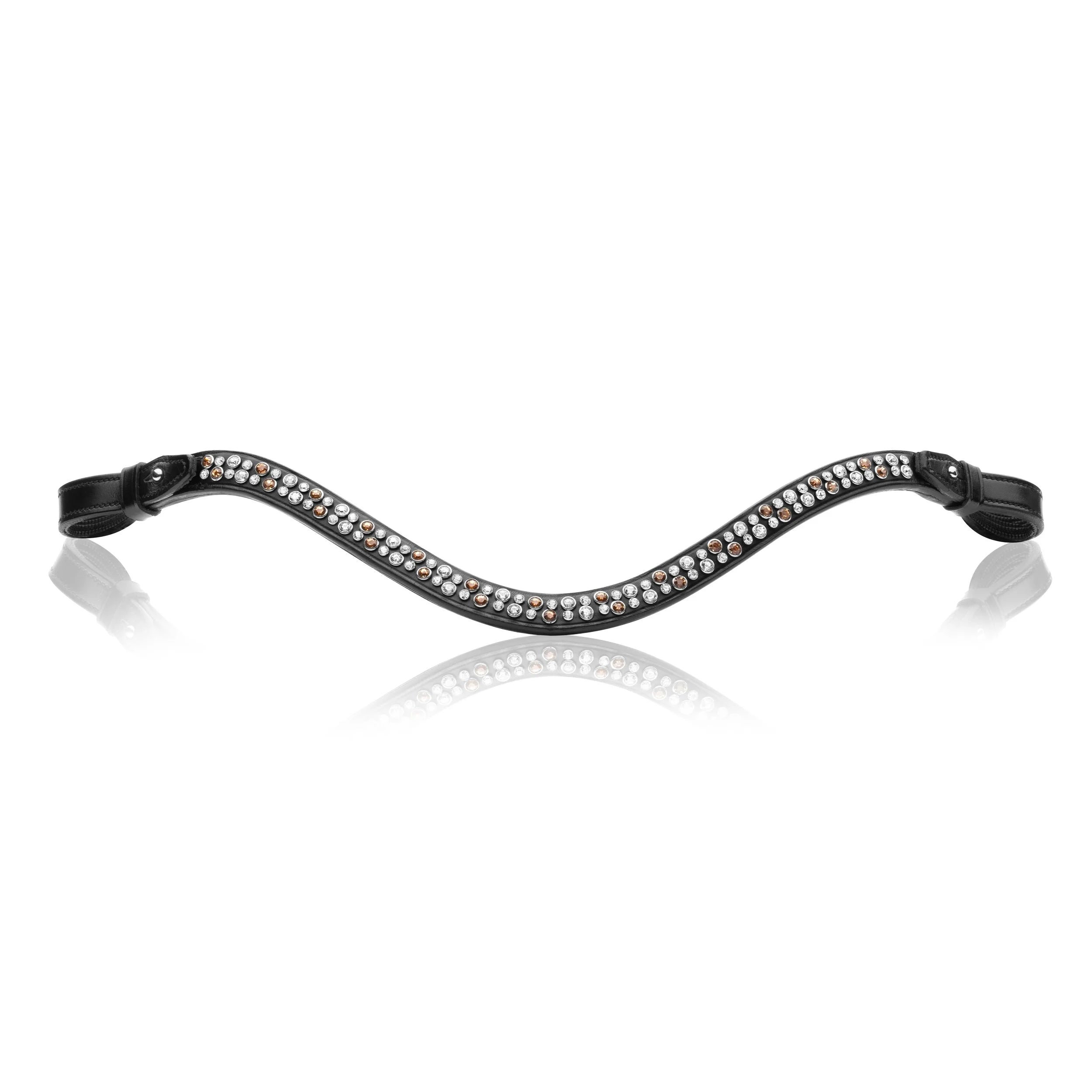 Imperial browband, champagne